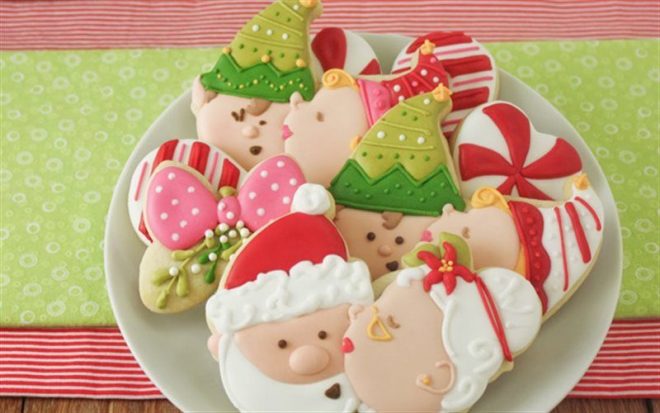 Bánh quy với hình thù ngộ nghĩnh và đáng yêu thường được thấy trong dịp lễ giáng sinh ở nhiều nước phương tây (nguồn: internet)