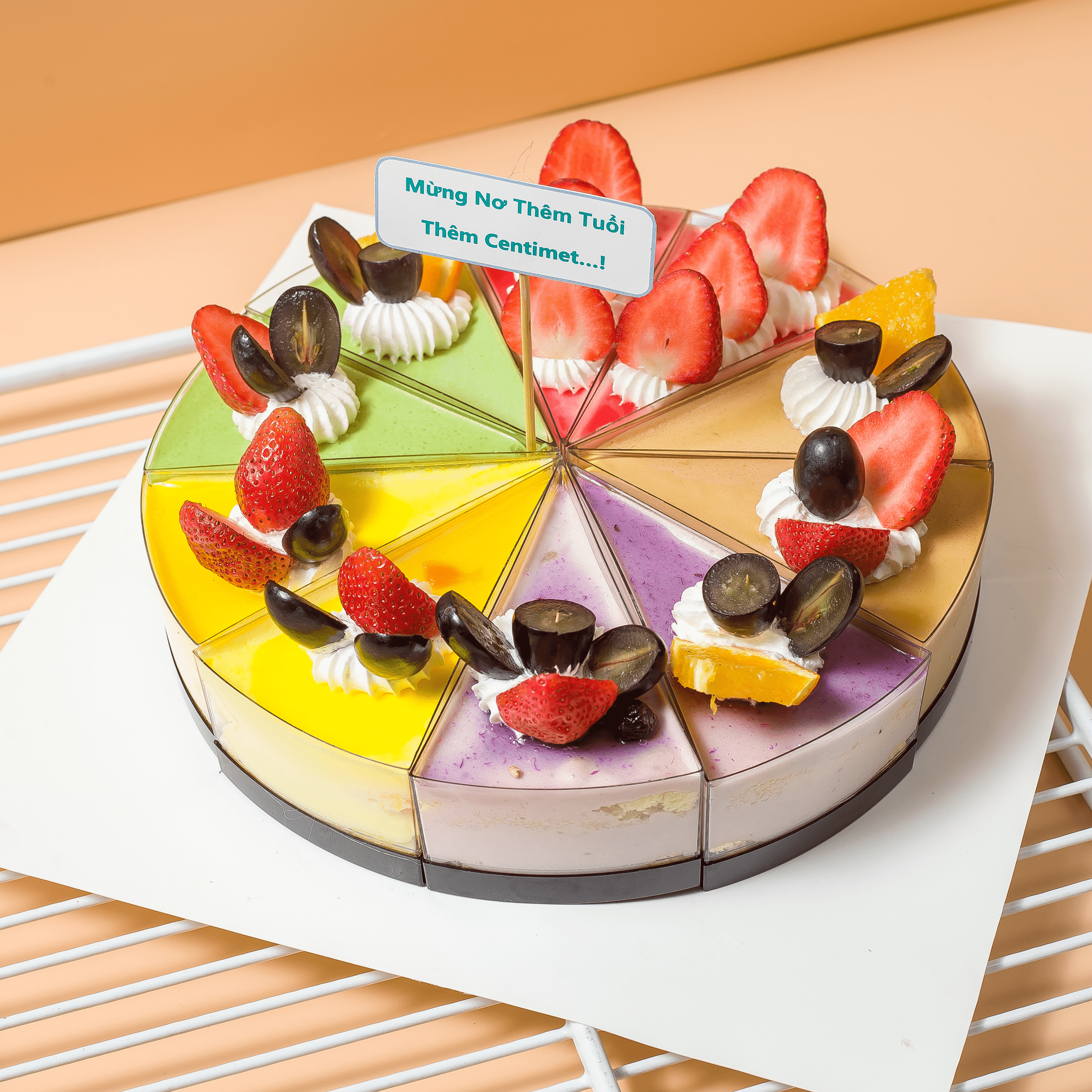 Bánh kem sinh nhật bé trai 1 tuổi - Tiệm Bánh Mon Chéri | Bánh kem dễ thương