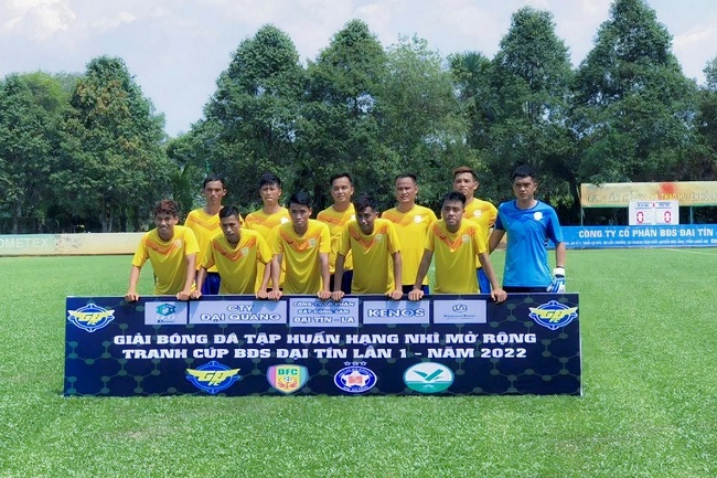 CLB bóng đá Đồng Tháp Vô Địch Giải Đấu Tập Huấn Hạng Nhì Mở Rộng Tranh Cúp BĐS Đại Tín Lần 1 - năm 2022